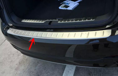 China Nueva X6 E71 2015 placa externa del desgaste del parachoques trasero del travesaño de la puerta de atrás del acero inoxidable de BMW proveedor