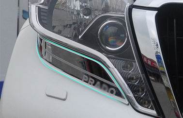 China Biseles de la linterna de Chrome/cubiertas profesionales de la linterna del coche para Toyota Prado FJ150 2014 proveedor