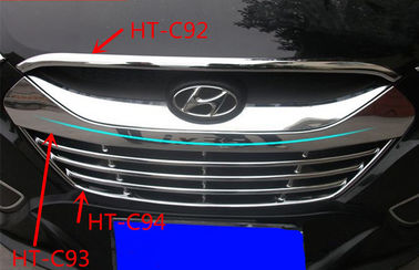 China Piezas autos del ajuste del cuerpo de Hyundai IX35 2009, tira de ajuste del capo del cromo/ajuste de la parrilla proveedor