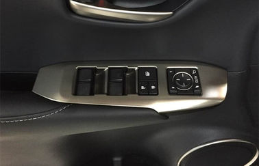 China Piezas interiores autos cromadas del ajuste para la cubierta 2015 de interruptor de la ventana de LEXUS NX proveedor