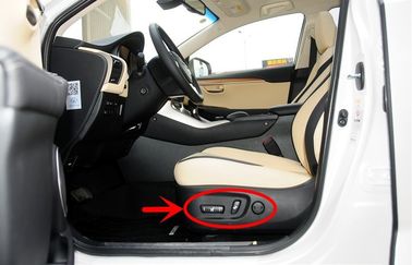 China Piezas interiores autos del ajuste de LEXUS NX300 2015, cubierta de interruptor cromada de Seat proveedor