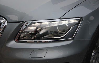 China Cubiertas de lente modificadas para requisitos particulares del faro de los biseles de la linterna de Chrome del ABS Audi Q5 2012 proveedor