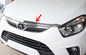 Partes del cuerpo autos cromadas del ABS plástico para la tira 2013 de ajuste del capo de JAC S5 proveedor