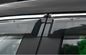 El acero inoxidable que brilla adorna los viseras de la ventana para el toldo 2015 de Nissan Qashqai proveedor