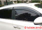 Viseras autos de la ventana del moldeo a presión de los recambios de Hyundai Tucson con la raya del ajuste proveedor
