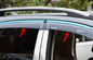 Viseras 2012, desviaciones de la ventanilla del coche de HONDA CR-V del viento de la raya del ajuste del acero inoxidable proveedor