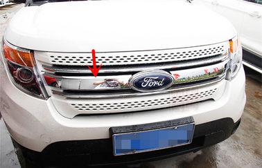 China Decoración exterior de la carrocería de automóviles piezas de la parrilla delantera Trim Strip For Ford Explorer 2011 proveedor