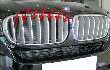 China El ajuste auto exterior del cuerpo X5 2014 2015 de BMW F15 nuevos parte el moldeado de la parrilla del frente del acero inoxidable proveedor