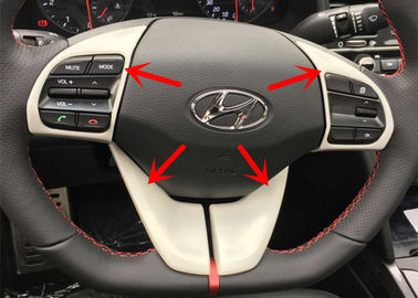 China Grano de volante interior de automóviles cromado para el Hyundai Elantra 2016 Avante proveedor