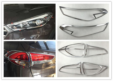 China Los nuevos accesorios autos de Hyundai para Tucson 2015 Ix35 cromaron el capítulo ligero de la linterna y de la cola proveedor