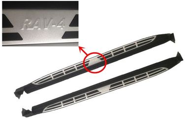 China Barras de paso lateral de aluminio de plástico de PP para Toyota RAV4 2013 2014 Accesorios para automóviles proveedor