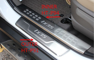 China Accesorios para automóviles Placas de alféizar de puertas de acero inoxidable para Hyundai Tucson IX35 2009 proveedor