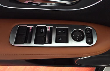 China Piezas interiores autos del ajuste de HR-V 2014, cubierta de interruptor cromada de la ventana proveedor