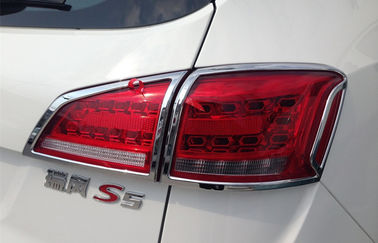 Un buen precio. Capa de faro de automóvil personalizado para JAC S5 2013, fábrica de lámparas de cola con marco cromado en línea