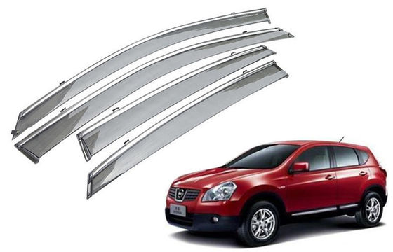 Un buen precio. Escudo de lluvia para Nissan Qashqai 2008 - 2014 con banda de acero inoxidable en línea