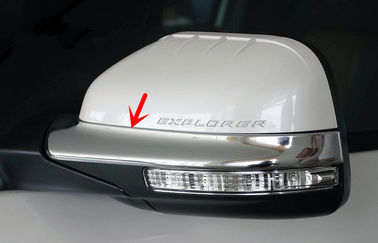 Un buen precio. Piezas de recubrimiento de carrocería exterior cromada para Ford Explorer 2011 Espejo lateral guarnición en línea