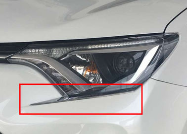 Un buen precio. TOYOTA Nuevos accesorios para automóviles para Rav4 2016 Chromed lámpara de cabeza guarnición en línea