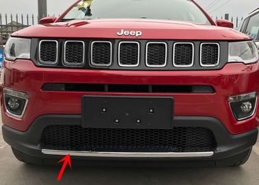 Un buen precio. Jeep Compass 2017 piezas de ajuste de carrocería, parachoques delanteros cromados, guarnición inferior en línea