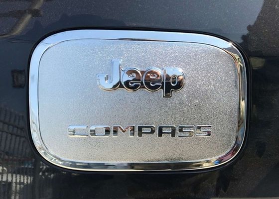 Un buen precio. Piezas de recorte de carrocería cromada para Jeep Compass 2017, tapa del tanque de combustible en línea