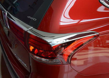Un buen precio. Las cubiertas de los faros de plástico, Mitsubishi New Outlander 2016 2017 piezas de decoración cromadas lámpara de cola guarnición en línea