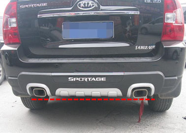 Un buen precio. Protección para el parachoques de los coches para KIA Sportage 2007, Protección trasera ABS de plástico en línea