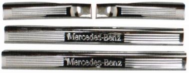 Un buen precio. Placas duraderas de umbrales de puertas laterales interiores y exteriores para Mercedes-Benz GLK 2008 - 2012 en línea