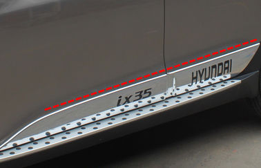 Un buen precio. Piezas de recubrimiento de carrocería de Chrome para Hyundai Tucson IX35 2009 Recubrimiento de moldeo de puertas laterales en línea