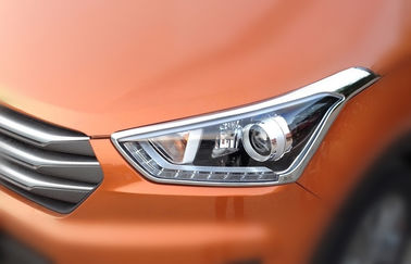 Un buen precio. Luz delantera de automóvil de cromo cubre moldura de recubrimiento de cubierta de guarnición para Hyundai IX25 en línea