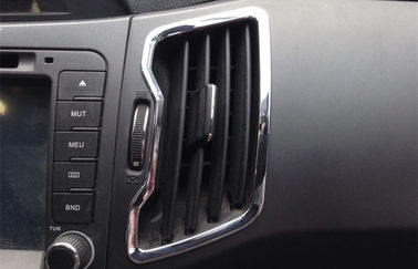 Un buen precio. Partes de recubrimiento del interior de automóviles personalizadas KIA Sportage R 2014 Cobertura interna de salida de aire cromada en línea