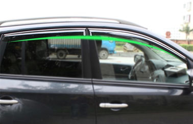 Un buen precio. Deflectores de viento para Renault Koleos 2009 Protectores de ventanas de automóviles con banda de recorte en línea
