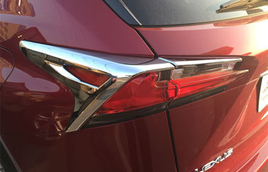 Un buen precio. Marcos de faros cromados duraderos para LEXUS 2015 NX200 / NX300, guarnición de luces traseras en línea