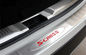 La S-cruz 2014 de Suzuki iluminó las placas del travesaño de la puerta, protector del travesaño de la puerta de coche de la placa de plata proveedor