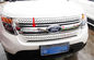 Decoración exterior de la carrocería de automóviles piezas de la parrilla delantera Trim Strip For Ford Explorer 2011 proveedor