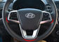 Repuestos para el interior de automóviles, guarnición del volante cromado para Hyundai IX25 2014 proveedor