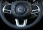 Plastic ABS Auto Interior Trim Parts Volante Guarnición de cromo para Jeep Compass 2017 proveedor