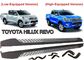 Sport Sytle Paso lateral del automóvil Para Toyota Todas las tablas de correr Hilux nuevas 2015 2016 2017 Revo proveedor