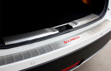 Un buen precio. Suzuki S-cross 2014 Placas de umbral iluminadas, Placa de plata Protector de umbral de puerta de automóvil en línea