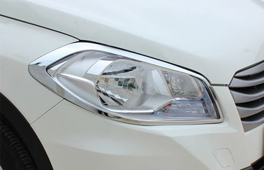 Un buen precio. Ámbulos de faros ABS cromados para Suzuki S-cross 2014, marco de la lámpara de cola en línea