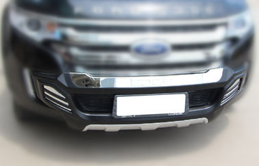 Un buen precio. Protector de parachoques de coche negro + cromo para Ford EDGE 2011 2012 2014, moldeo por soplado en línea