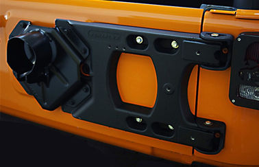 Un buen precio. Material de acero pintado piezas de repuesto de automóviles Wrangler 2007 - 2017 JK Cargador de neumáticos de repuesto en línea