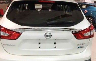 Un buen precio. Partes de adornos de ventanas traseras para Nissan Qashqai 2015 2016 Fibra de carbono 3D y cromo en línea