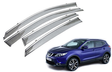 Un buen precio. Visores de ventana de acero inoxidable para el toldo de Nissan Qashqai 2015 en línea