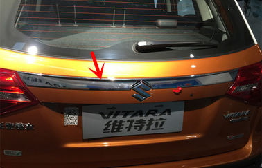 Un buen precio. Puerta trasera moldeado Auto Cuerpo de recorte de piezas para Suzuki Vitara 2015 2016 Puerta trasera cromado guarnición en línea