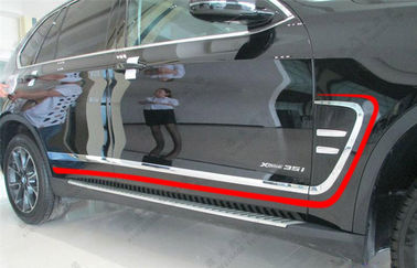 BMW Nuevo X5 2014 F15 Piezas de decoración de automóviles cromadas, guarnición de guardabarros y moldeo lateral