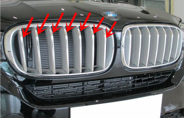 BMW F15 Nuevo X5 2014 2015 Exterior Auto Cuerpo de recorte de piezas de acero inoxidable Frente de la parrilla moldeado