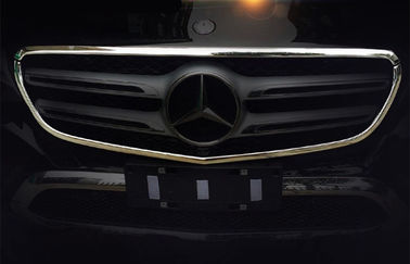 Un buen precio. Partes de recubrimiento de carrocería cromada de plástico ABS para Mercedes Benz GLC 2015 Cuadro de rejilla frontal en línea