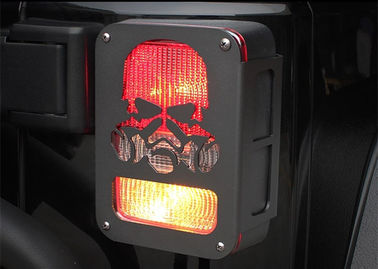 Un buen precio. Lámpara de cola de acero para automóviles, biseles de faros cromados para Jeep Wrangler JK 2007-2017, estilo ingeniero / estilo Iron Man en línea