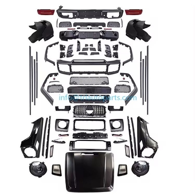 A4638801871 Mercedes Benz Clase G W463 Impacto PP Kit de cuerpo de plástico Actualizar a W464 G63