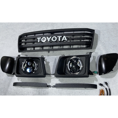 Un buen precio. 5311160070 Toyota Land 80 Capa de rejilla delantera Rejilla automática para decoración y protección Negro/blanco/cromo en línea