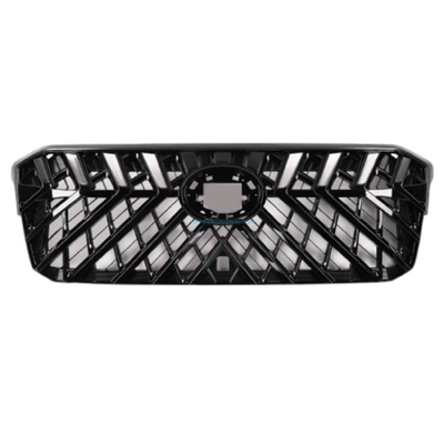 Un buen precio. 5310160D10 Toyota Land Cruise 2016-2018 Radiador Grill Marco Grilla de la parte superior Negro ABS Grilla delantera del parachoques Estilo personalizado en línea